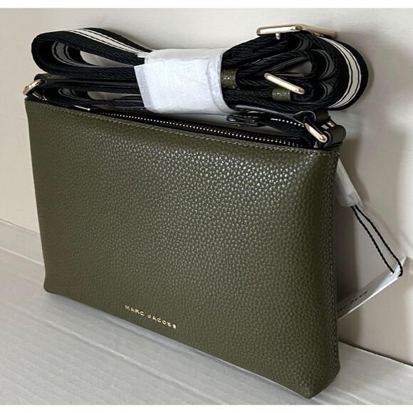 New Marc Jacobs Cosmo Crossbody Pebble Leather Beech - Picture 2 of 8